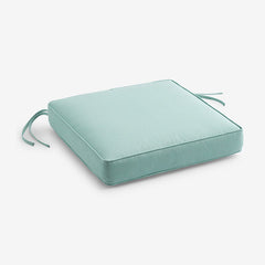 Replacement Boxed Edge Chair Cushion - Spectrum Mist, 18 in. x 18 in.
