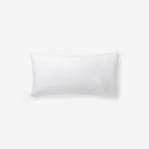 Decorative Lumbar Pillow Cover - White, 14 in. x 30 in.