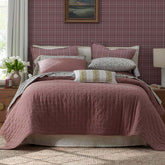 Petite Tufted Quilt - Brick, Twin/Twin XL