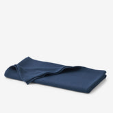 Cotton Weave Throw - True Navy