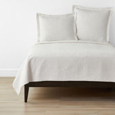 Putnam Cotton Matelassé Coverlet - Ivory