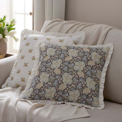 Flower Reversible Decorative Square Pillow Cover - Multi, 20 in. x 20 in.