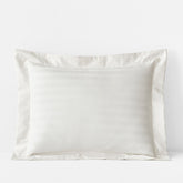 Dobby Stripe Classic Smooth Wrinkle-Free Sateen Sham - Cream, King