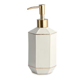 Luxe Soap Dispenser - Cream and Gold