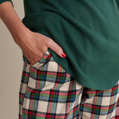 Family Flannel Women's Jogger Pants Pajama Set - Idyllwild, XXXL