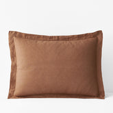 Premium Breathable Relaxed Linen Sham - Clay, Standard