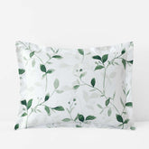 Botanic Meadow Premium Smooth Wrinkle-Free Sateen Sham - Evergreen, King
