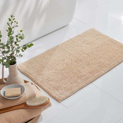 Plush Spa Solid Bath Rug - Antique Beige, 24 in. x 40 in.