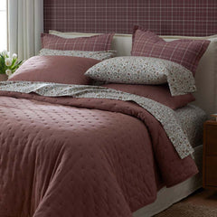 Petite Tufted Quilted Sham - Brick, King