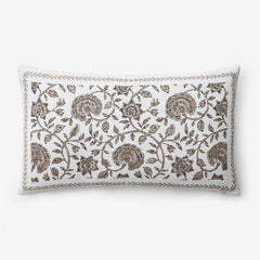Artisan Chic Decorative Lumbar Pillow Cover - Gold, 12 in. x 21 in.