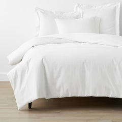Classic Smooth Wrinkle-Free Sateen Bed Duvet Cover - White, Twin/Twin XL