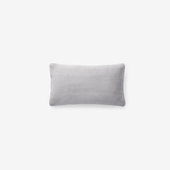 Decorative Lumbar Pillow Cover - Gray Smoke, 12 in. x 21 in.