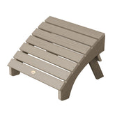 Adirondack Folding Ottoman - Brown