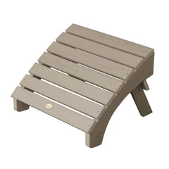 Adirondack Folding Ottoman - Brown