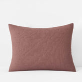 Petite Tufted Quilted Sham - Brick, King
