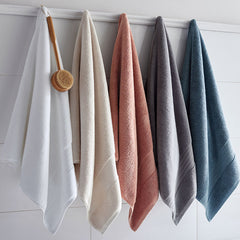 Mirage Aegean Cotton Bath Sheet - White