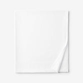 Classic Smooth Rayon Made From Bamboo Sateen Flat Bed Sheet - White, King