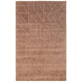 Relief Hand Tufted Wool Rug - Rust, 2' x 3'