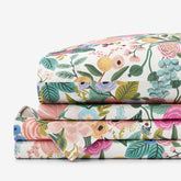 Garden Party Classic Cool Cotton Percale Bed Sheet Set - Multi, Queen