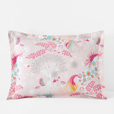 Fancy Unicorns Classic Cool Organic Cotton Percale Sham - Pink Multi, Standard