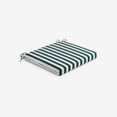 Replacement Knife Edge Chair Cushion - Mason Stripe, 16 in. x 15 in.
