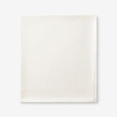 Premium Smooth Supima® Cotton Wrinkle-Free Sateen Flat Bed Sheet - Ivory, Queen