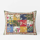 Aaliyah Patchwork Quilted Sham - Green Multi, King