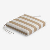 Replacement Knife Edge Chair Cushion - Maxim Heatherbeige, 21 in. x 19 in.