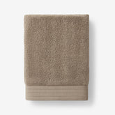 Plush Spa Solid Bath Towel - Mocha