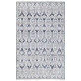 Hand Knotted Performance Rug - Blue, 2' x 3'