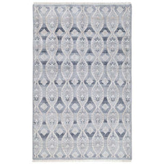 Hand Knotted Performance Rug - Blue, 2' x 3'