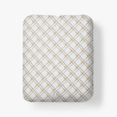 Leander Premium Smooth Wrinkle-Free Sateen Fitted Bed Sheet - Gray Multi, Twin