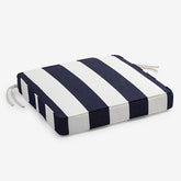 Replacement Boxed Edge Chair Cushion - Cabana Midnight, 21 in. x 19 in.