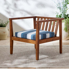 Replacement Boxed Edge Chair Cushion - Gateway Coast, 20 in. x 20 in.