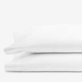 Classic Smooth Rayon Made From Bamboo Sateen Pillowcase Set - White, King