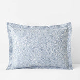 Paisley Grace Floral Premium Smooth Wrinkle-Free Sateen Sham - Blue, Standard