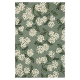Joie Wool Rug - Hydrangea Sage, 2' 6" x 7' 6" Runner