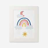 Magical Rainbows Wall Art - Navy