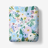Garden Party Classic Cool Cotton Percale Fitted Bed Sheet - Lilac, Queen