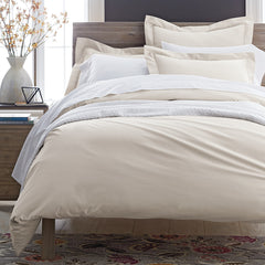 Premium Smooth Supima® Cotton Wrinkle-Free Sateen Sham - Alabaster, King