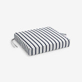 Replacement Boxed Edge Chair Cushion - Lido Stripe, 16 in. x 15 in.