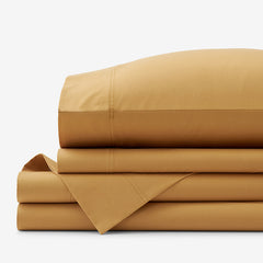 Brushed Cotton Sheet Set - Nutmeg, Twin