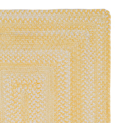 Bambini Braided Chenille Rug - Yellow, Swatch