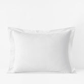 Premium Cool Organic Cotton Percale Sham - White, King