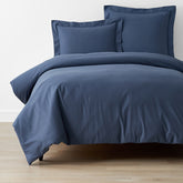 Brushed Cotton Duvet Cover - Blue, Twin XL