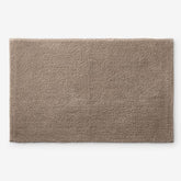 Plush Spa Solid Bath Rug - Mocha, 17 in. x 24 in.