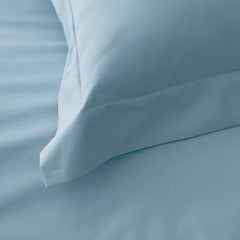 Premium Cool Supima® Cotton Percale Sham - Navy, Euro