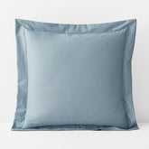 Classic Smooth Wrinkle-Free Sateen Sham - Blue Shale, Euro