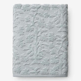 Floral Jacquard Bath Sheet - Light Seaspray