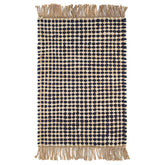 Kuba Handwoven Jute Rug - Black, 8' x 10'